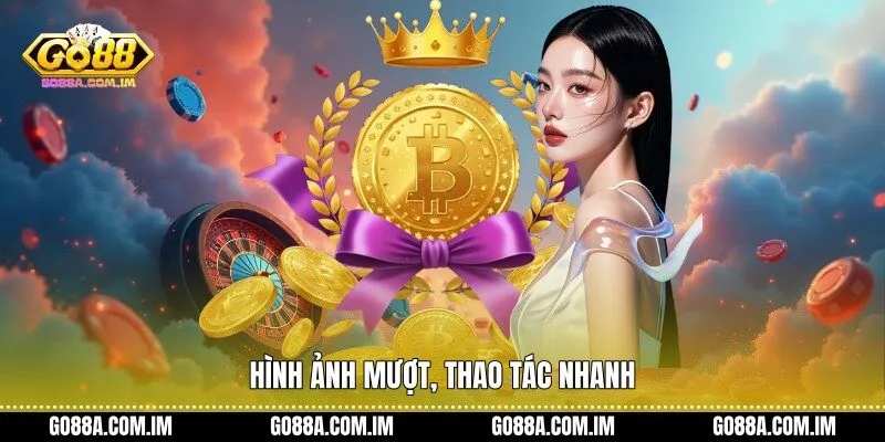 Hình ảnh mượt, thao tác nhanh